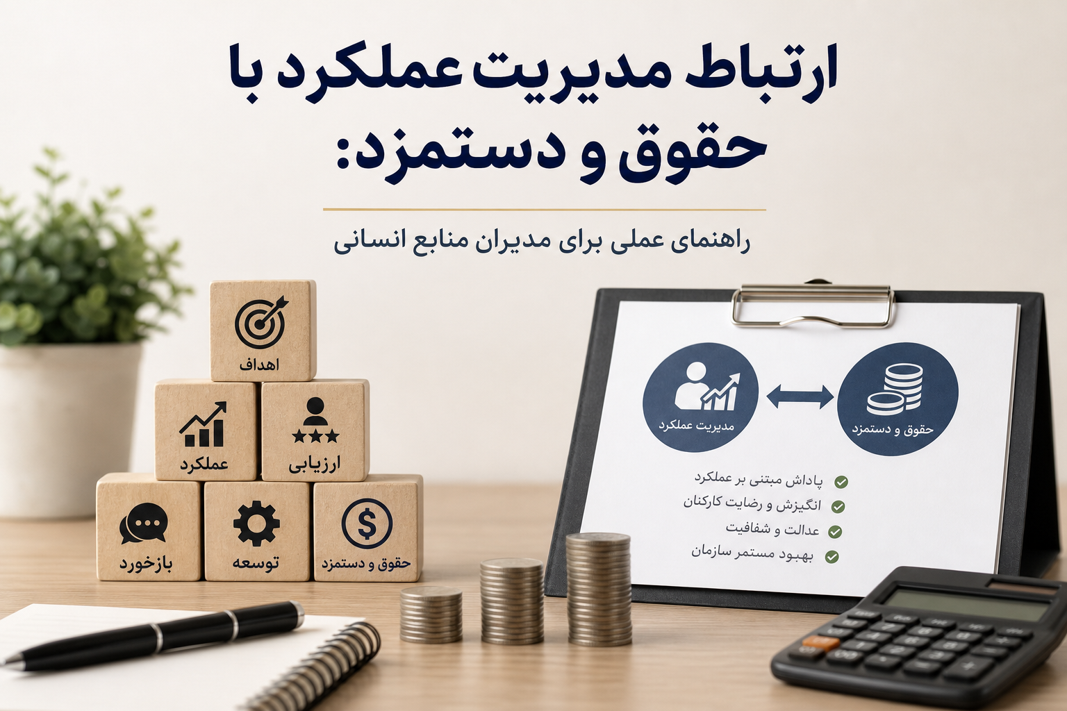 ارتباط عملکرد و حقوق: چگونه پاداش را به تلاش گره بزنیم؟